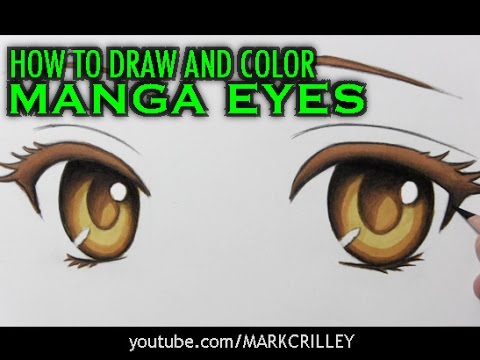 ArtStation - Anime eyes drawing