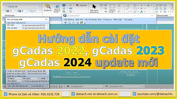Hướng dẫn cài đặt gCadas 2022, gCadas 2023, gCadas 2024 update mới Cho phần mềm Microstaion v8i