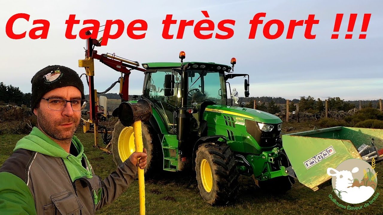 Pose de clôture en dur, nettoyage le travail manque pas !!!