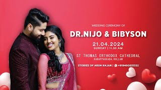 Dr Nijo & Bibyson Wedding Live 21/04/2024