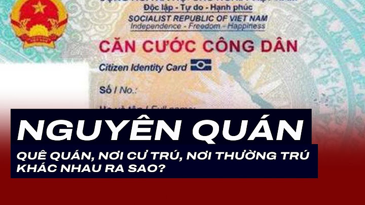 Nơi cư trú thường xuyên là gì năm 2024