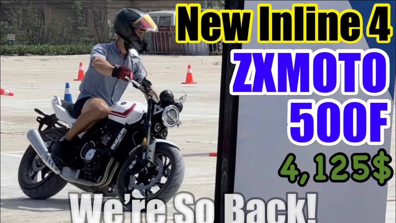 ZXMOTO 500F - 4000$ Analog Inline 4! - YouTube