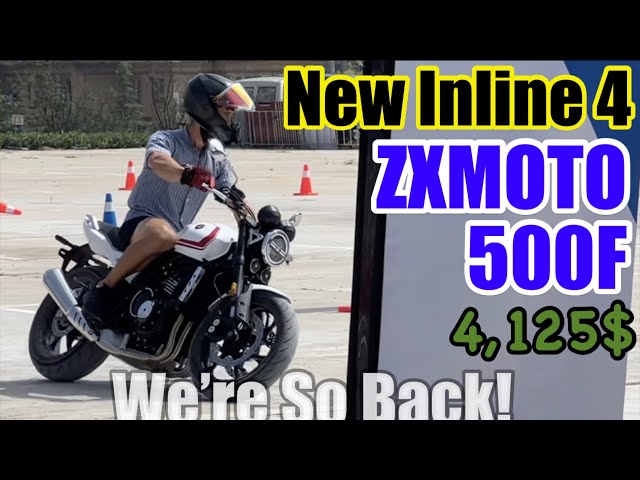 ZXMOTO 500F - 4000$ Analog Inline 4! - YouTube
