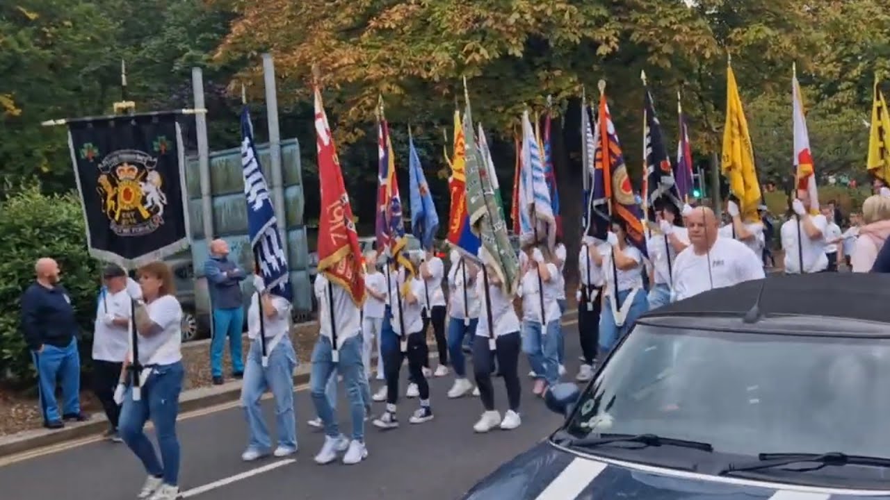 Bangor Protestant Boys @ own parade in Bangor County Down. Marching the Streets of Ulster 05/09/25