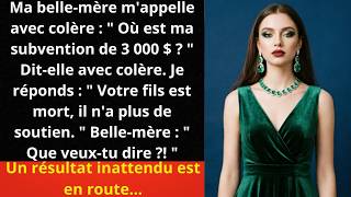 “Où est ma subvention de 3 000 $ ?”, m’a crié ma belle-mère au téléphone #story #storytime