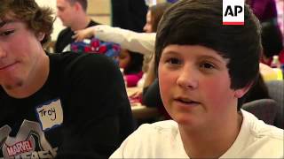 Eight children received new mechanical hands Thursday at Houston s Shriners Hospital thanks to Rice