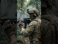 Hidden From the Helicopter 🚁 | Jungle War Survival Story #military #shortsvideo #aivideo