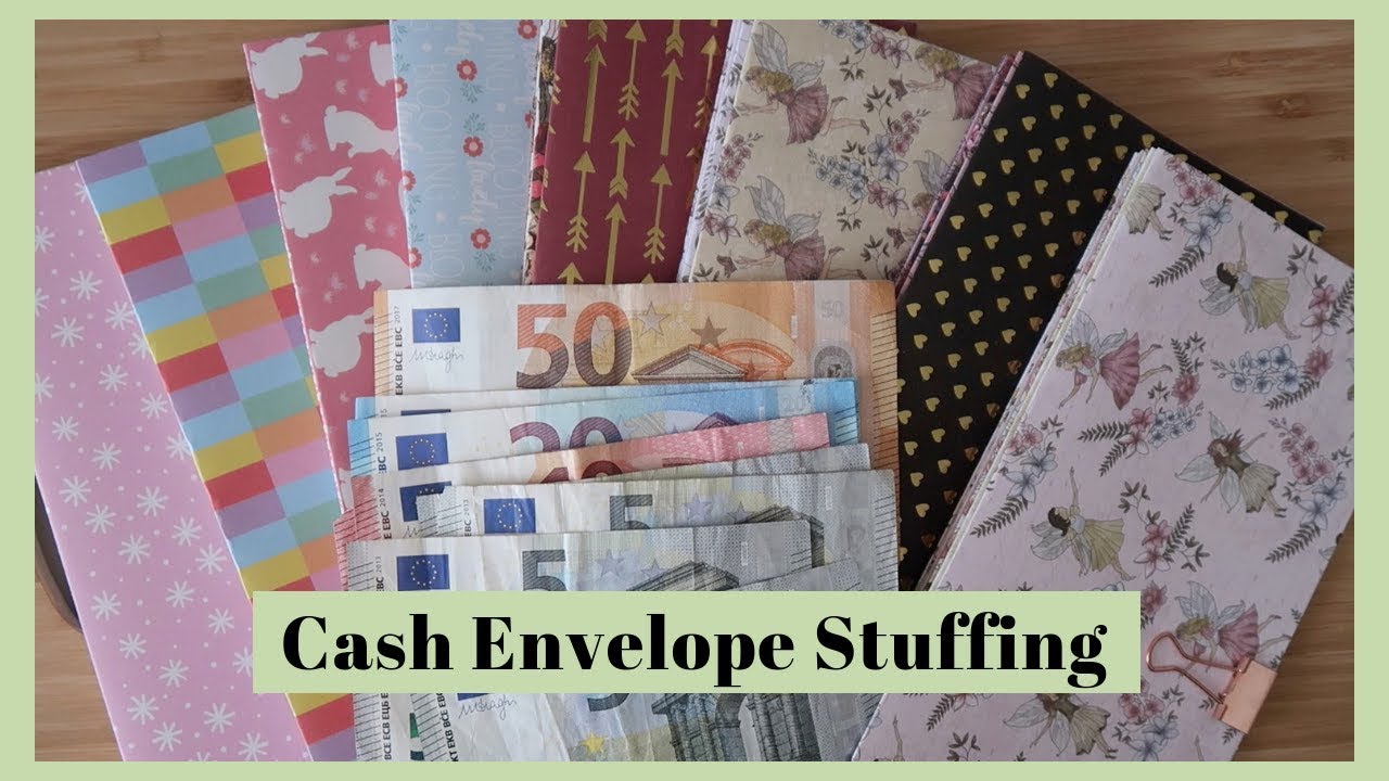 CASH ENVELOPE STUFFING NEW ETSY SHOP AUGUST 16 YouTube