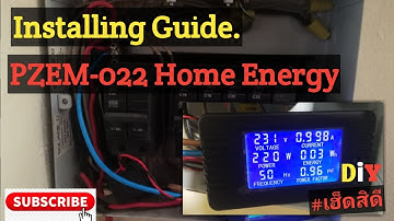 ของมันต้องมี EP4 : PZEM-022 Installing Guide | ติดตั้งโมดูล PZEM-022 วัดพลังงานไฟฟ้าในบ้าน| เฮ็ดสิดี
