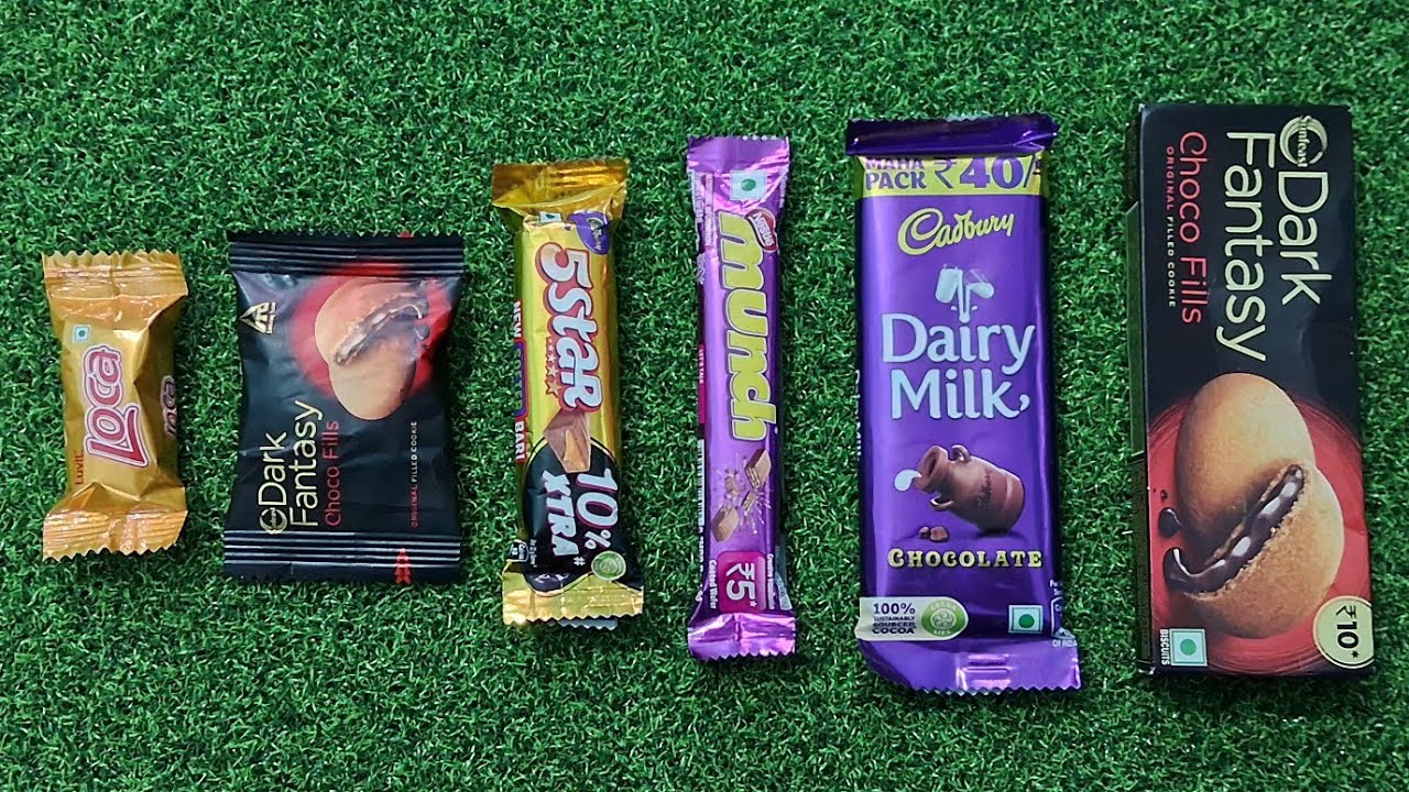 Luvlt loca chocolate vs dark fantasy vs 5star vs Munch vs Dairy Milk vs
