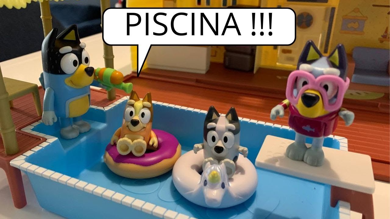 Bluey Playset de Piscina - Juguettos
