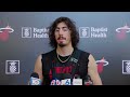 Practice Interview: Caleb Martin, Jaime Jaquez Jr.
