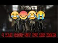 4 Man Group But We Are Bunch Of Goofy Noobs Ground Zero Raid