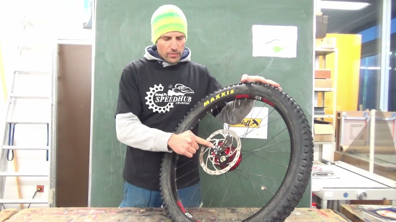 Haibike A-12 - Einbau - Rohloff Speedhub