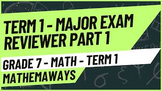 REVIEW | MATH 7 TERM 1 TEST REVIEW PART 1