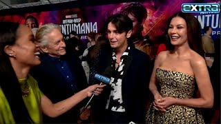 antman Catherine Zetajones Gushes Over Michael Douglas Marvel Role exclusive