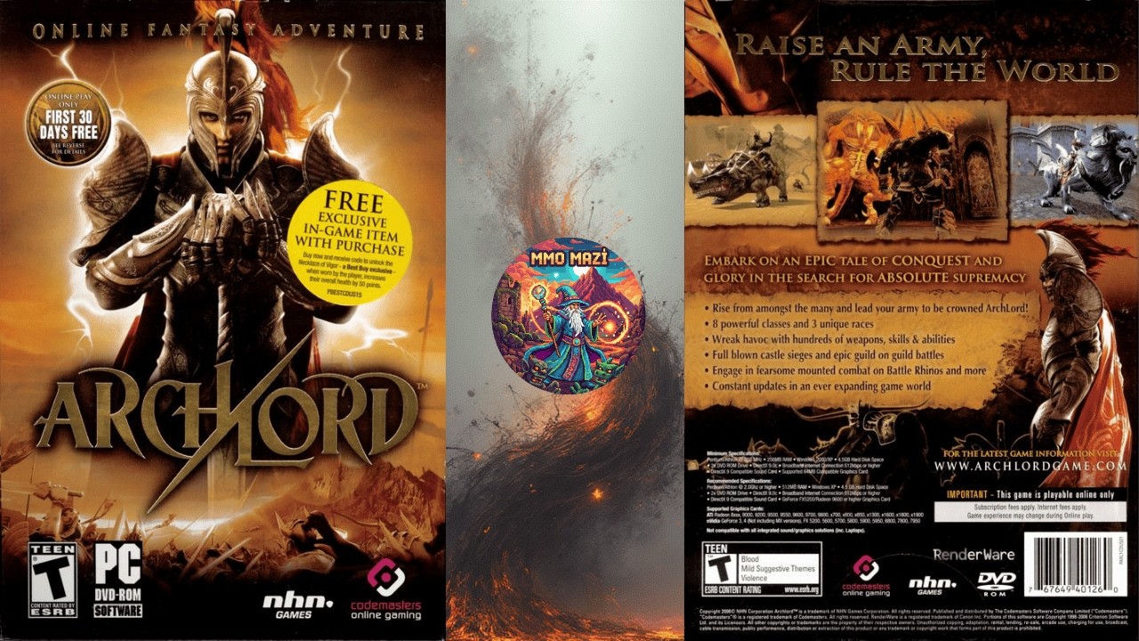 Eski MMORPG'ler Serisi #5: Archlord Online - Oynanış - Gameplay (Archlord X  + Archlord Awake)