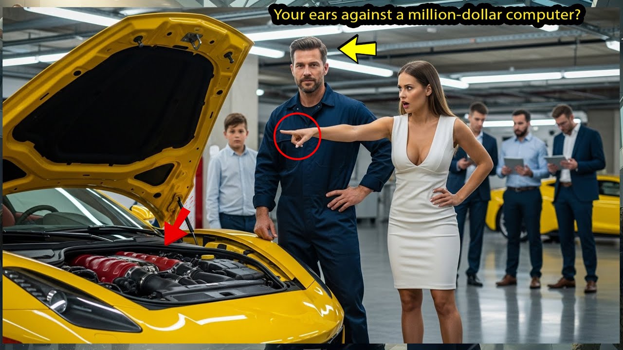 The CEO’s Supercar Wouldn’t Start — A Single Dad Fixed It Just by Listening