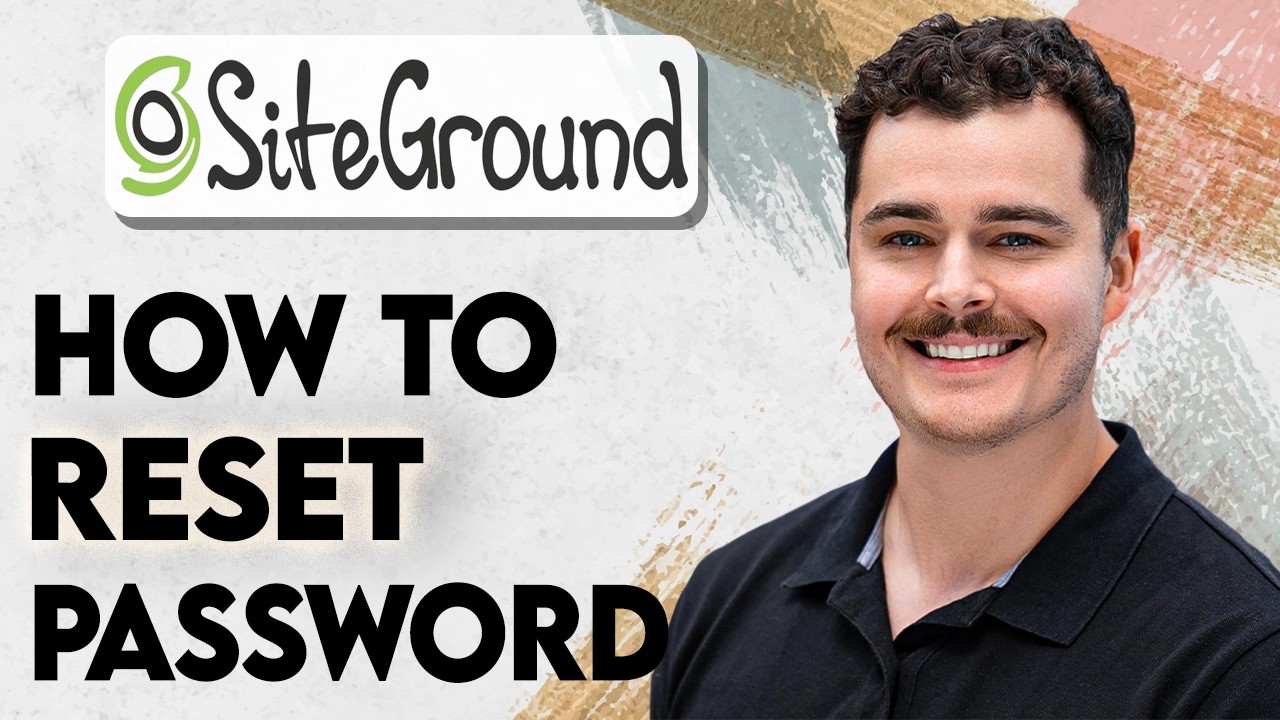 How To Reset Siteground Password [2026 Guide] - YouTube