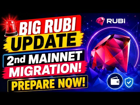 🚨 RUBI 2nd Mainnet Migration Is Coming! Everything You Need to Do NOW