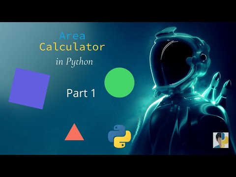 Area Calculator Using Python | Python Exercises #9 Part 1