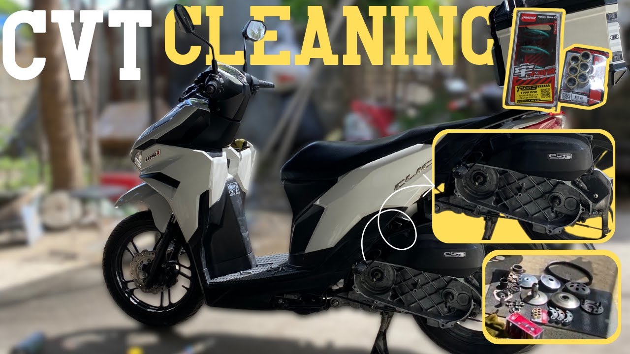 CVT Cleaning & RS8 CVT parts | Nary Moto