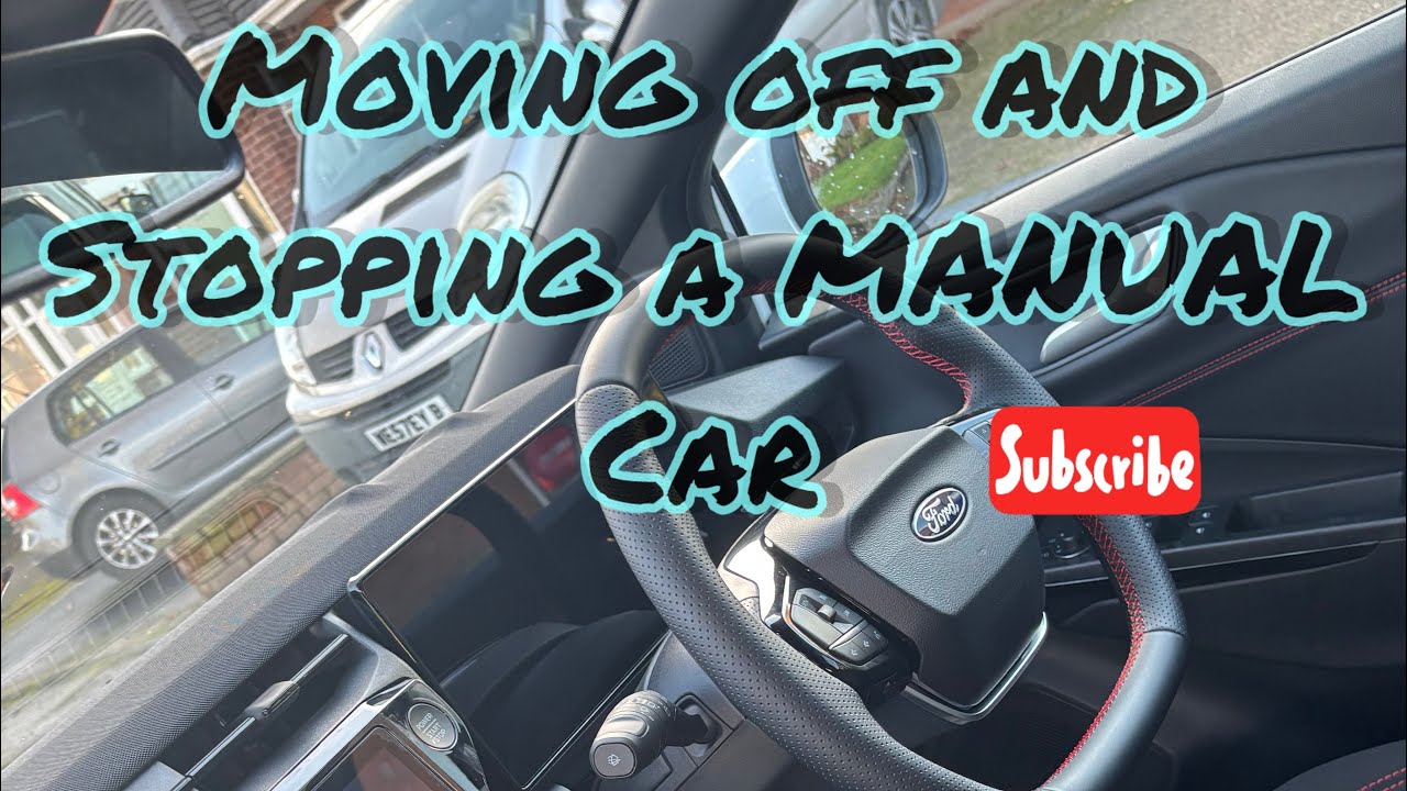 Can you drive a manual car? Moving off and stopping routines.