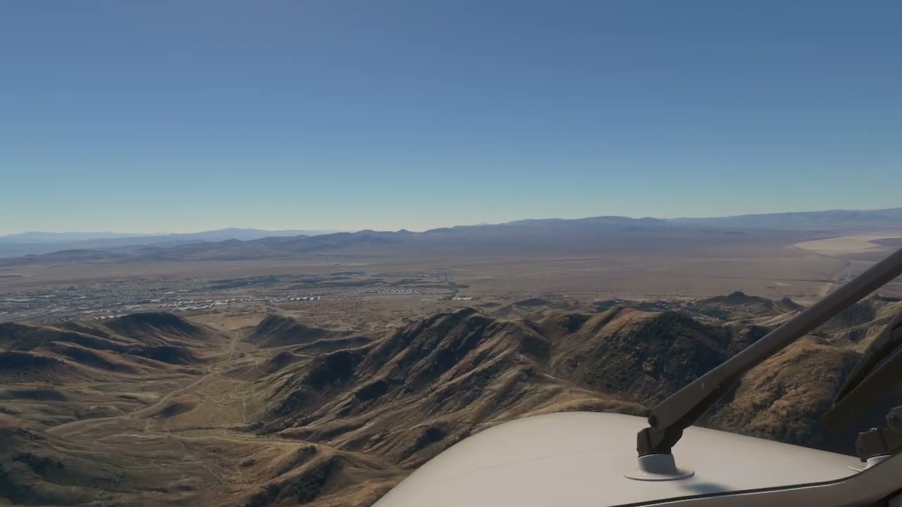 Landing in Boulder City Nevada | KBVU (BVU) | Boulder City Municipal Airport 