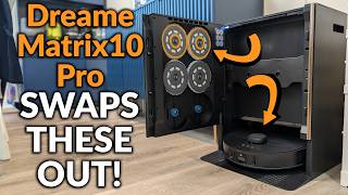 A Robot Vacuum That Drops and Swaps Its Own Mops! Dreame Matrix10 Pro