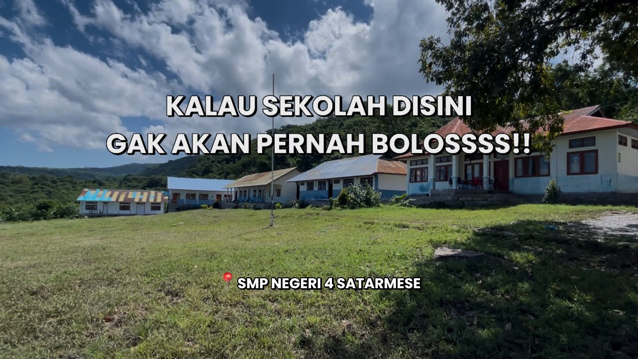 SMP NEGERI TERINDAH ✨ Yakin masih mau bolos sekolah?
