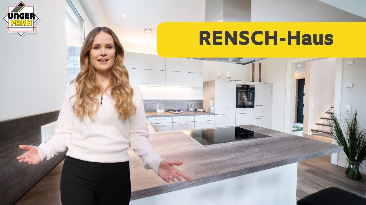 Haustour durch das RENSCH-Haus in der Musterhausausstellung Leipzig ...