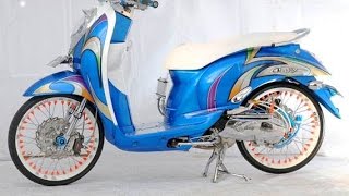 Motor Trend Modifikasi | Video Modifikasi Motor Honda Scoopy Velg Jari-jari Terbaru by Motor Trend Modifikasi 9,537 views 8 years ago 1 minute, 51 seconds