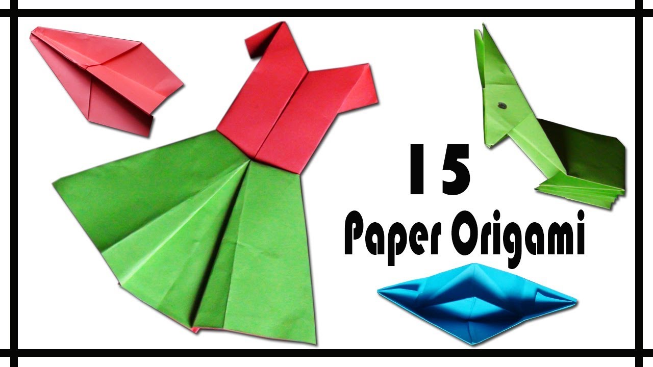 Amazing 15 Easy Paper Crafts Ideas | Easy Origami by ...
