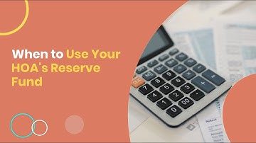 When to Use Your HOA s Reserve Fund