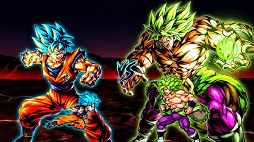 Goku Perfect SSB OP (New) VS Broly DBS OP in Jump Force Mugen
