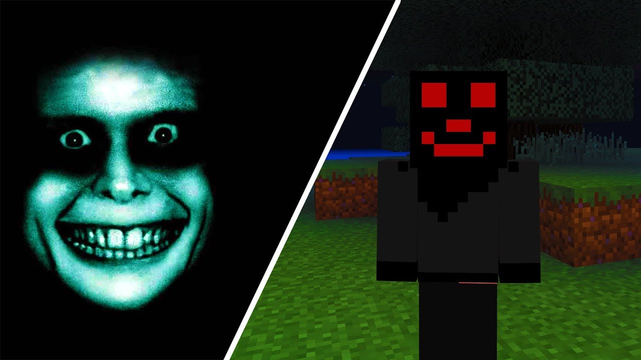 Minecraft "The Smiling Man" Scary Creepypasta! (CREEPY 