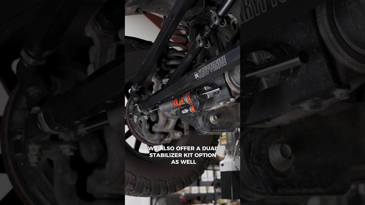 Kryptonite steering on this Ram 3500—built to handle big tires, towing, and daily abuse.