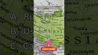 Trivia Challenge Which Country Has The Most Time Zones? General Knowledge Quiz