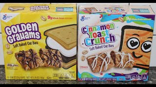 Golden Grahams & Cinnamon Toast Crunch Soft Baked Oat Bars Review screenshot 1