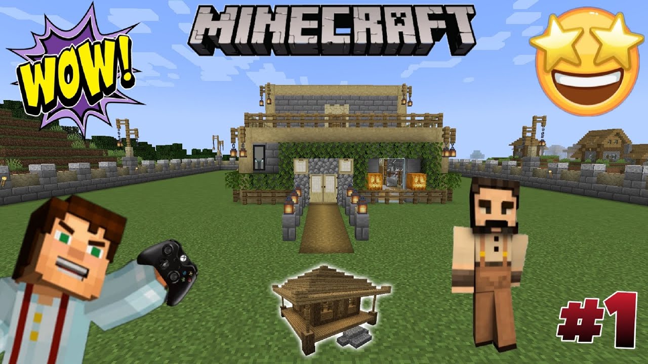 I build my house in survival series | Minecraft Gp-1 - YouTube