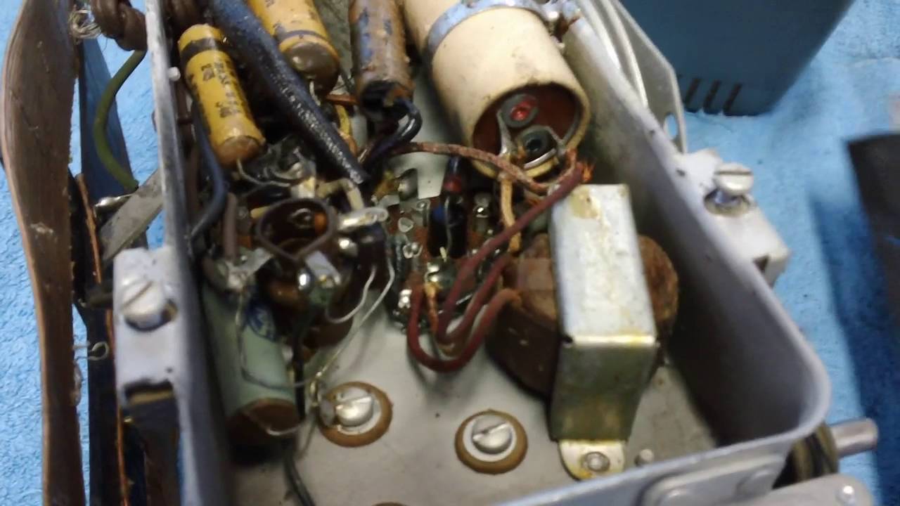 1948 Silvertone 8005 repair/restore (part 1 of 8). YouTube