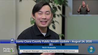 County of Santa Clara Public Health: COVID-19 Community Resources - August 24, 2020
