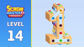 Screw Master 3D: Match & Solve Level 14