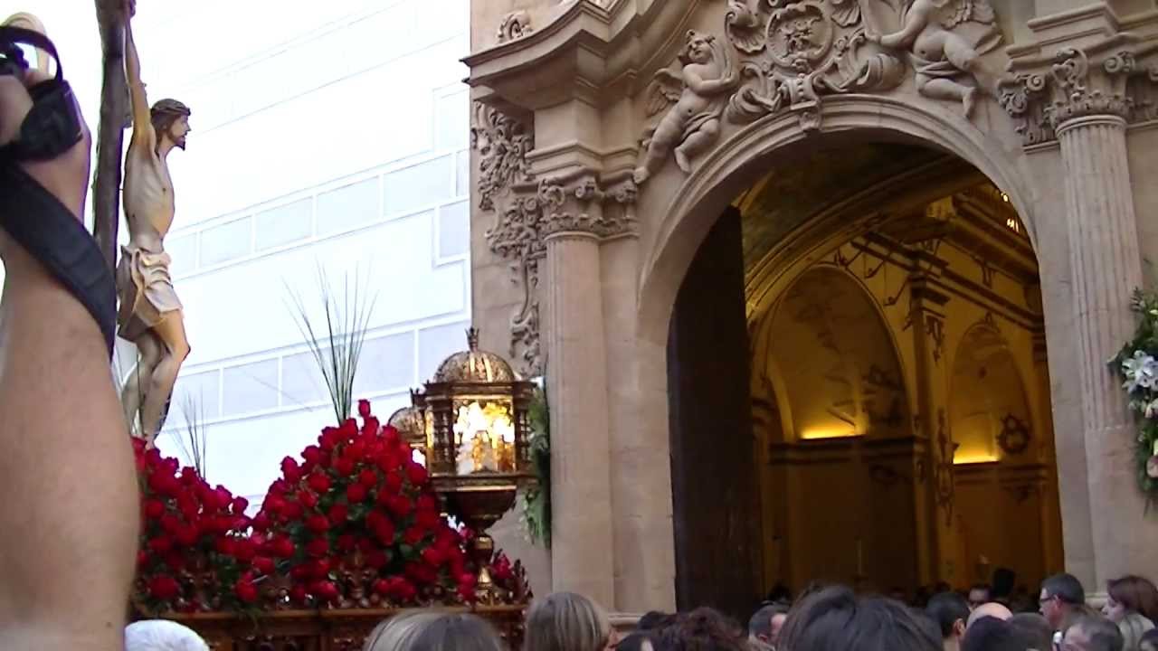Encuentro Cristo de la Sangre y la Virgen de la Amargura - Viernes Santo 2013 Semana Santa Lorca