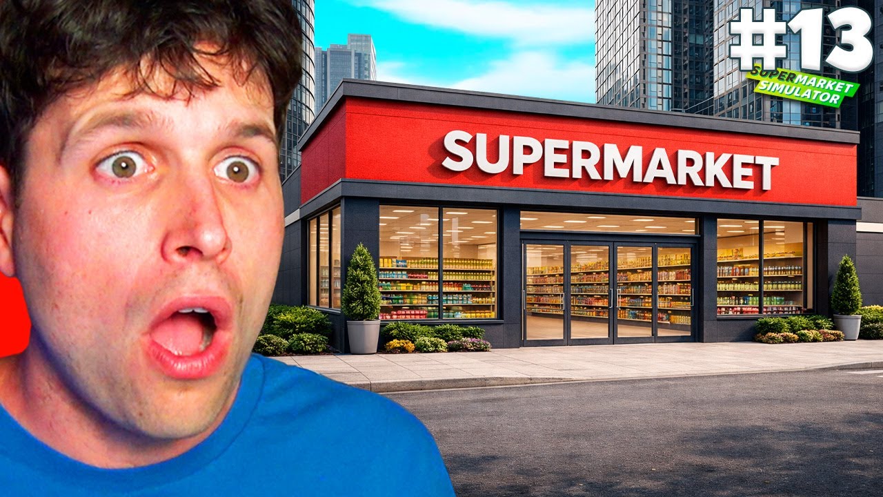 REFORMA EN EL SUPERMERCADO | Supermarket Simulator #13