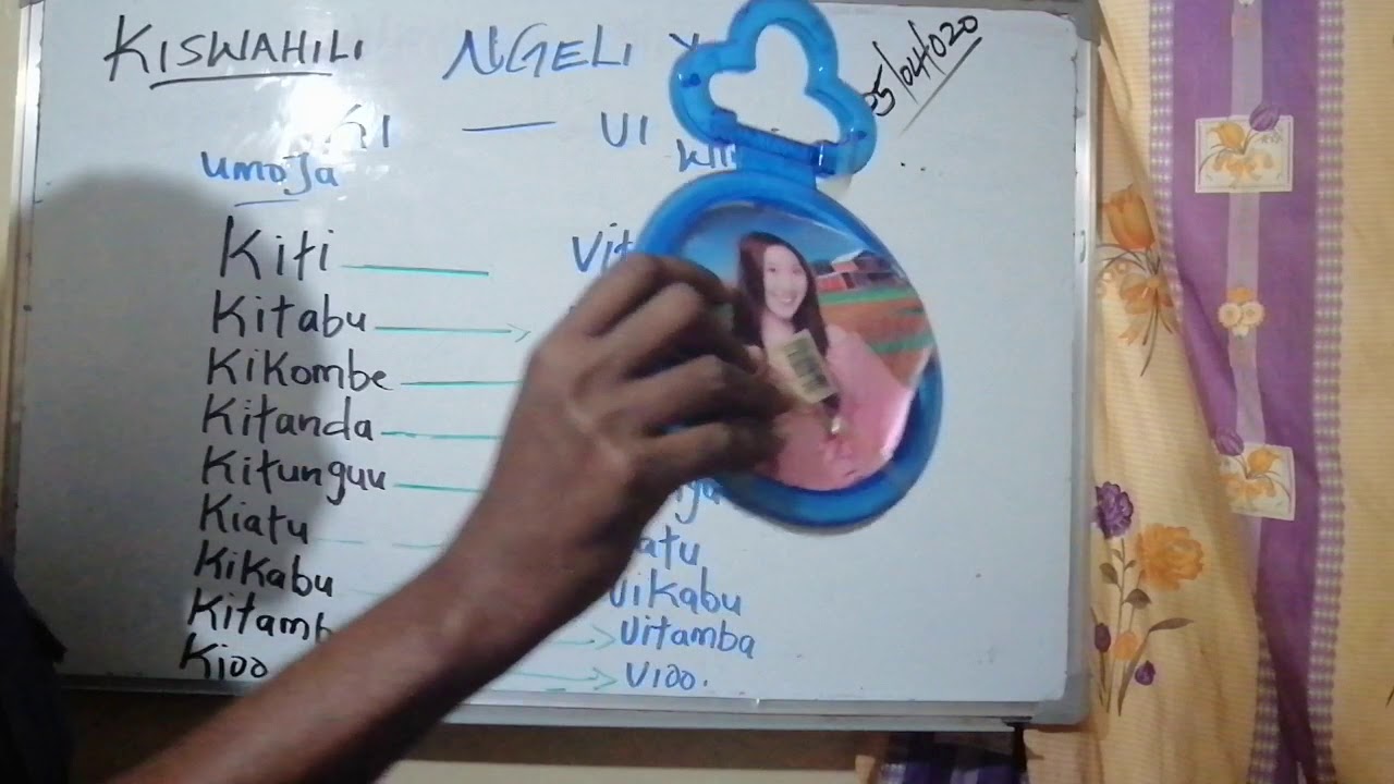 Waa casharki kiswahili ga, Ngeli ya (KI  __VI)