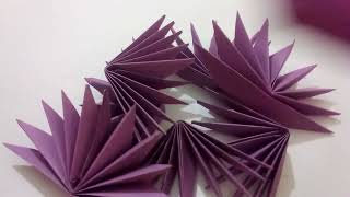 DlY How to make flowers with paper for।।any party program।।