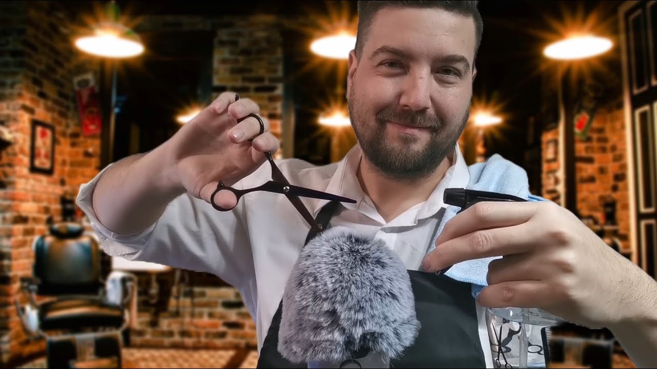 ASMR Barbershop | Roleplay | CZ