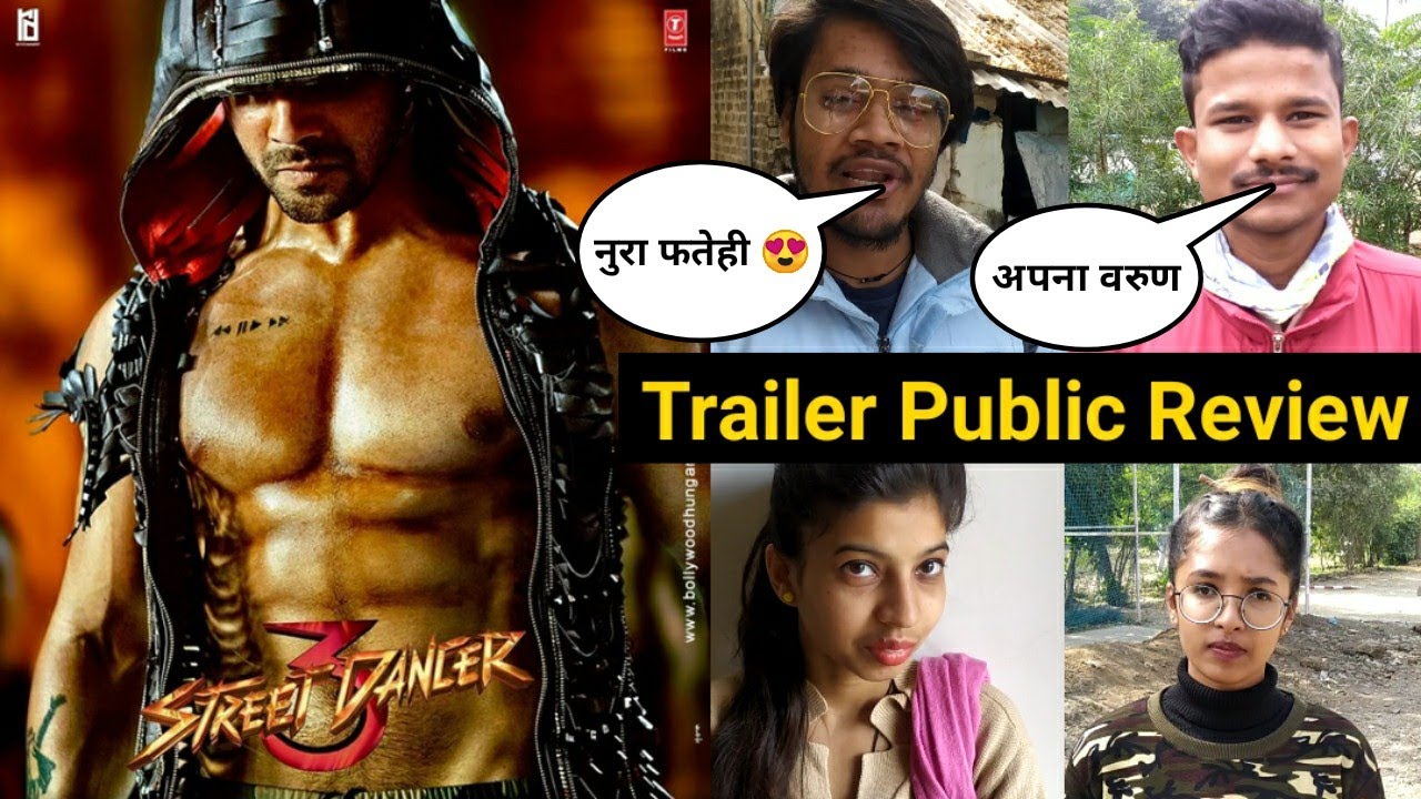 Movie Street Dancer 3D Trailer Public Review | Street dancer 3d trailer public reaction | Varun |
