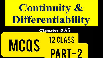 12th Class.Ch-5&6(continuity and differentiability) Part-2 By Neeraj Sharma #pseb#cbse#mcqs